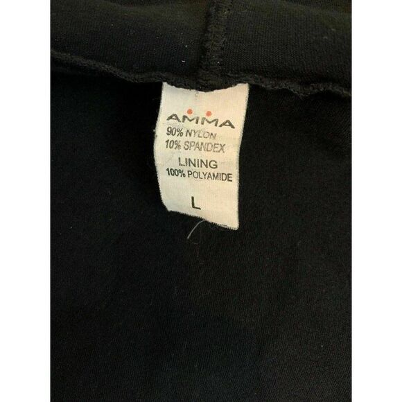 AMMA Black Zip Up Long Sleeve Athletic Jacket - Picture 5 of 7